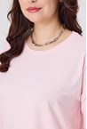 WEARABLE CREW TOP - pastel pnk